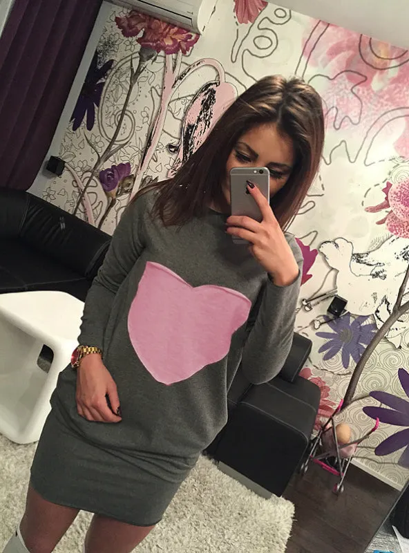 TastyHottie - Long Sleeve Double Pocket Women Clothes Bodycon Dress