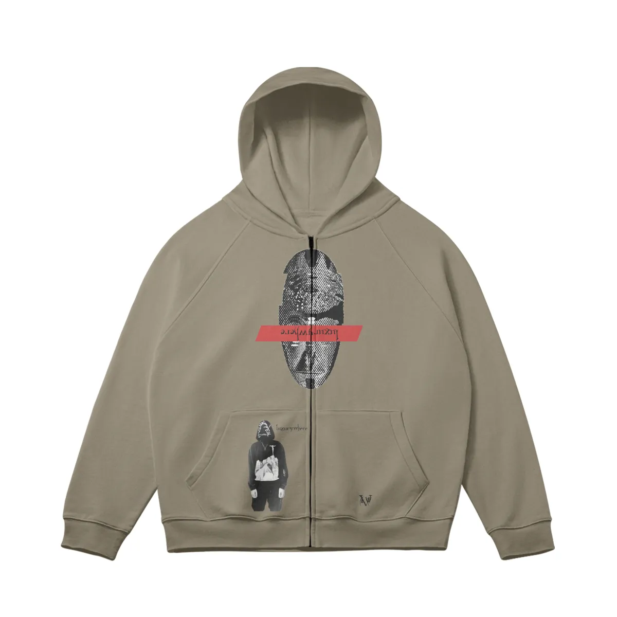 The founding (zipper hoodie)