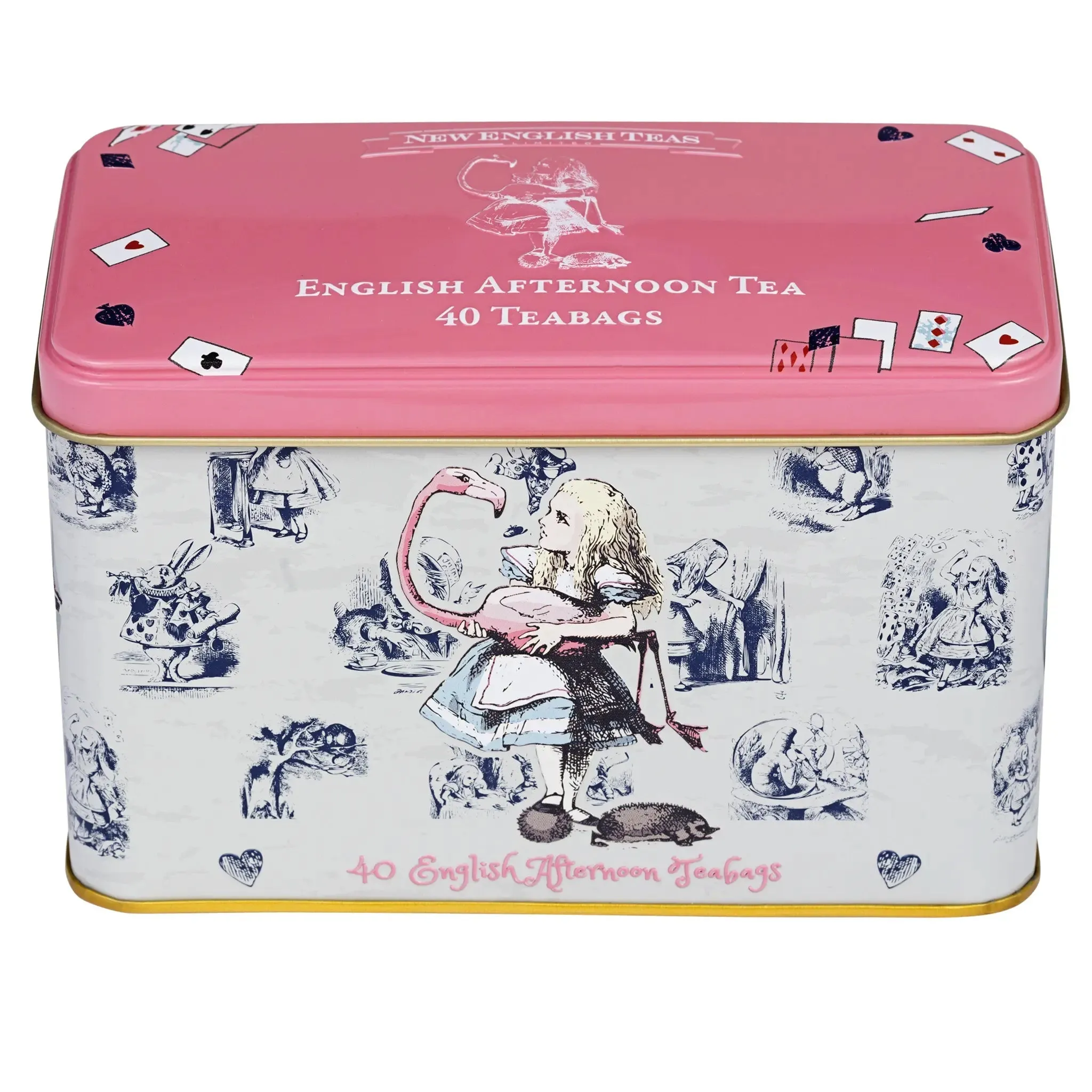 Vintage Alice In Wonderland Classic Tea Tin